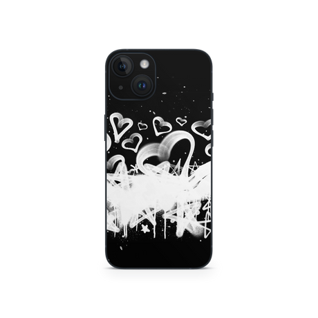 Apple iPhone Hearts and Stars Skin