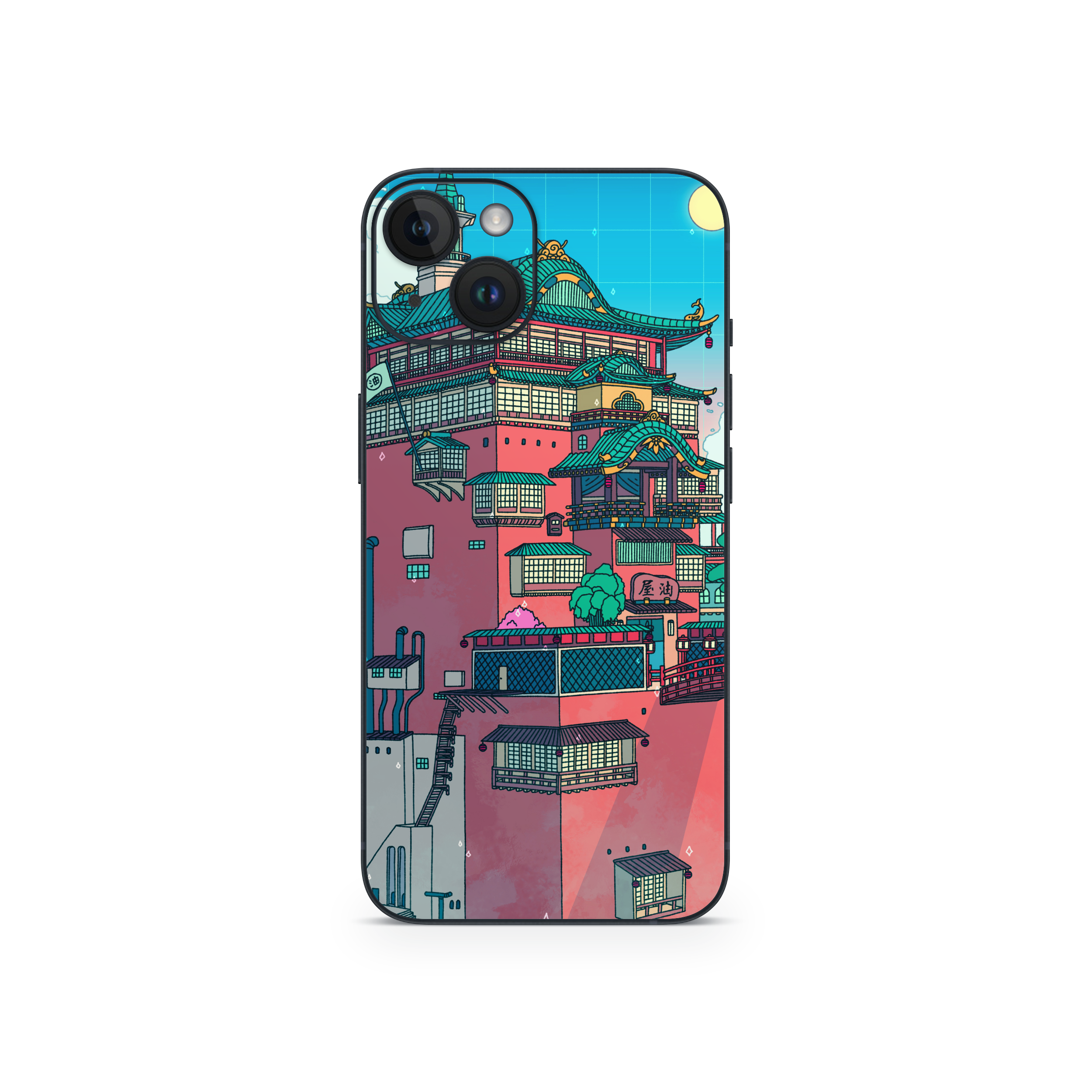 Apple iPhone Bathhouse Day Skin