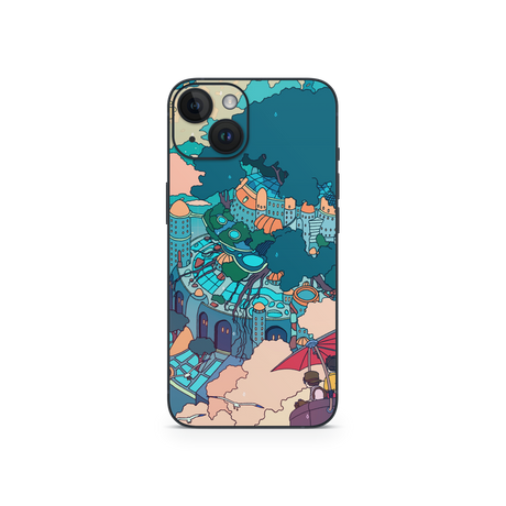 Apple iPhone Castle in the Sky Skin