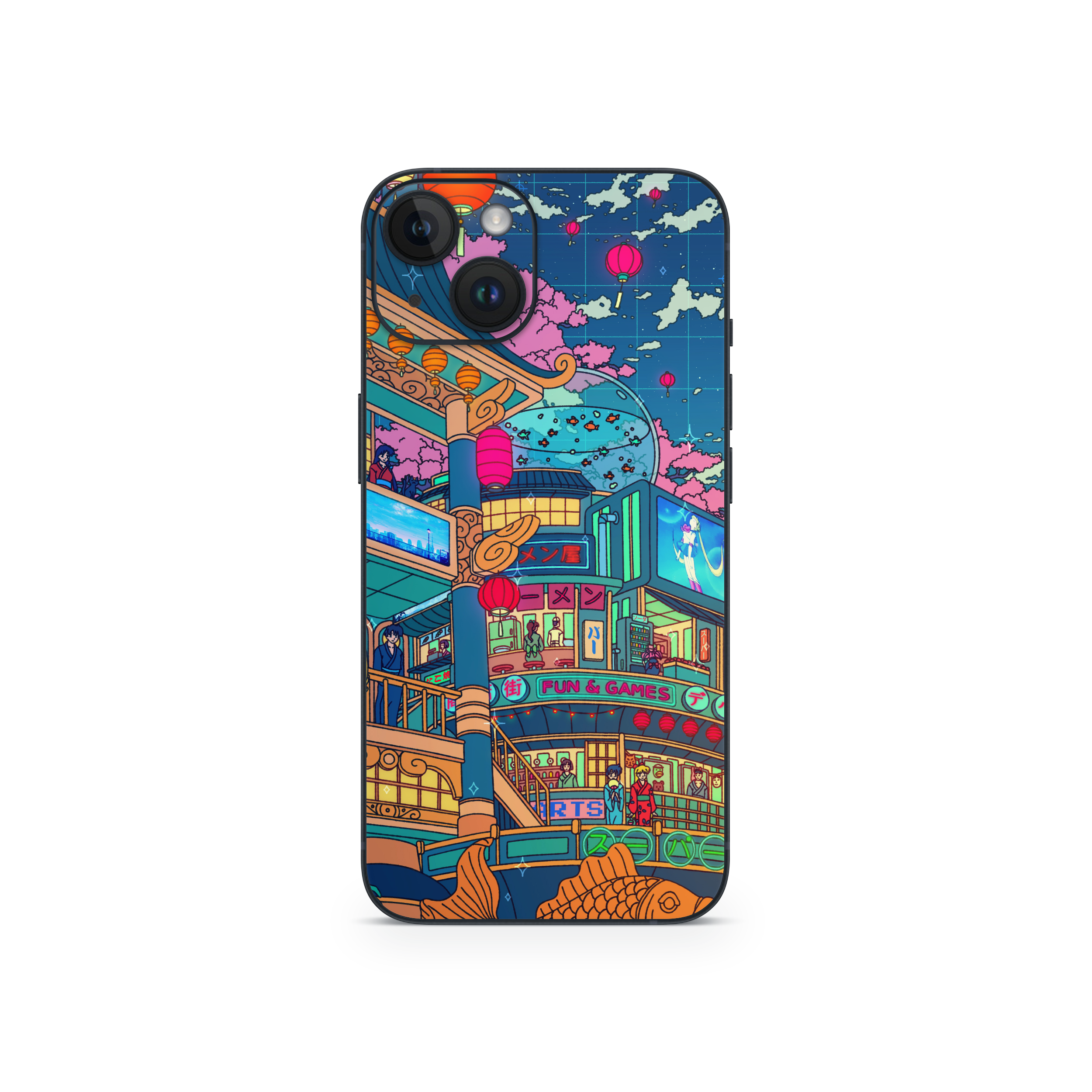 Apple iPhone Moon festival Skin