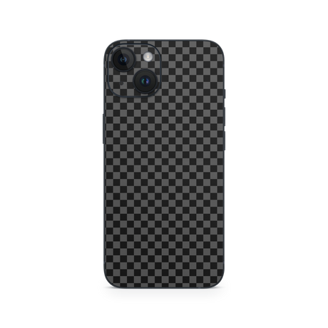 Apple iPhone Checkers black Skin