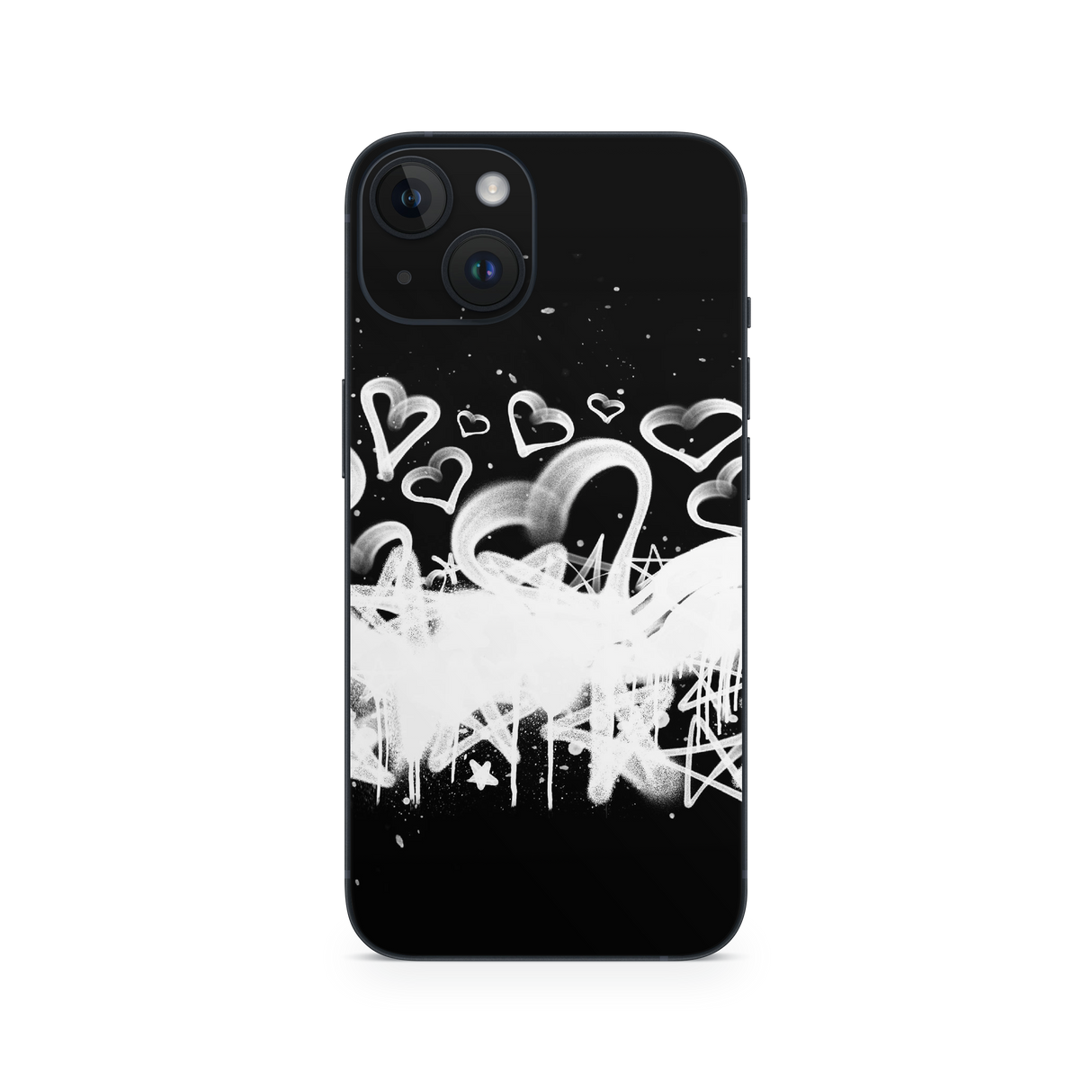 Apple iPhone Hearts and Stars Skin