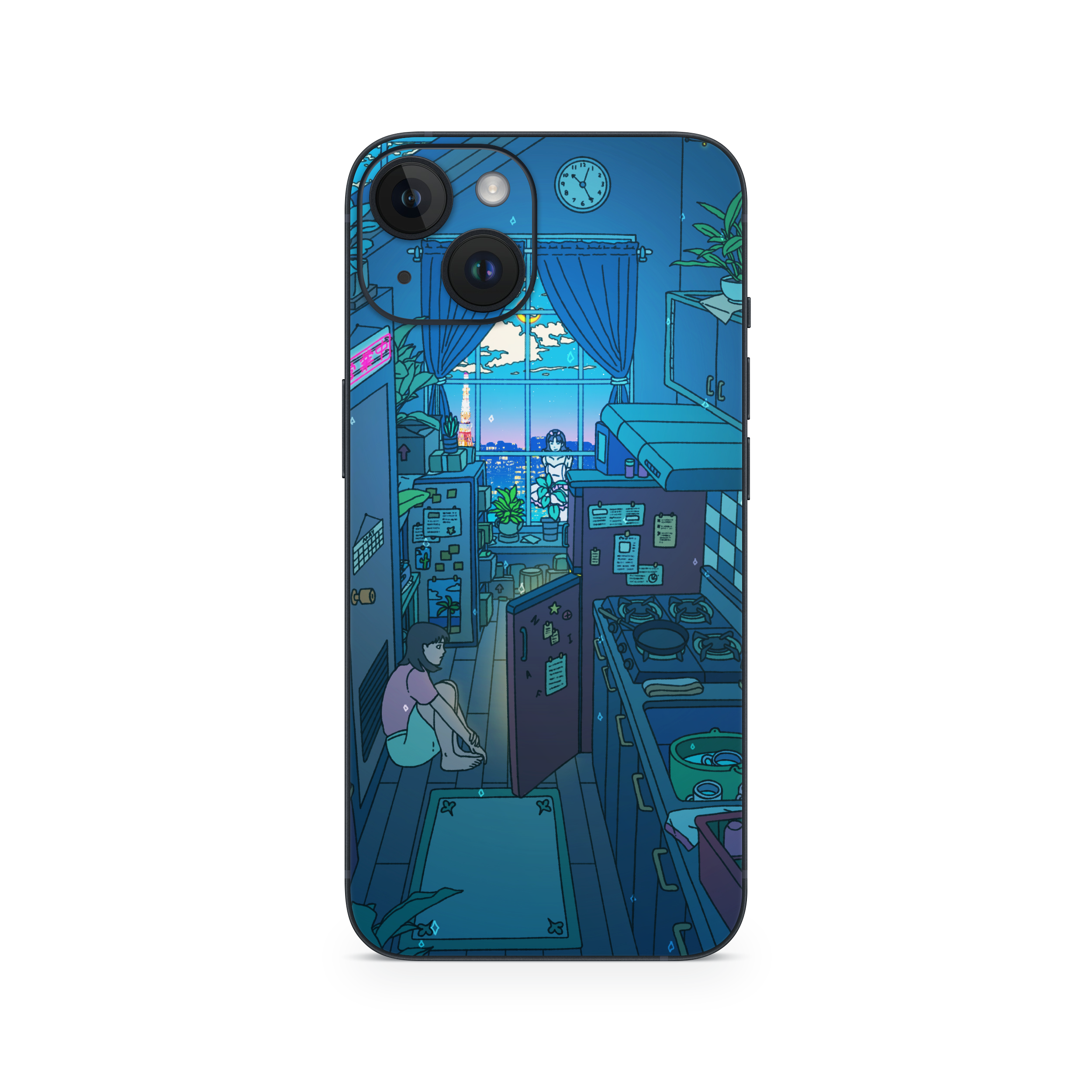 Apple iPhone Perfect Blue Skin