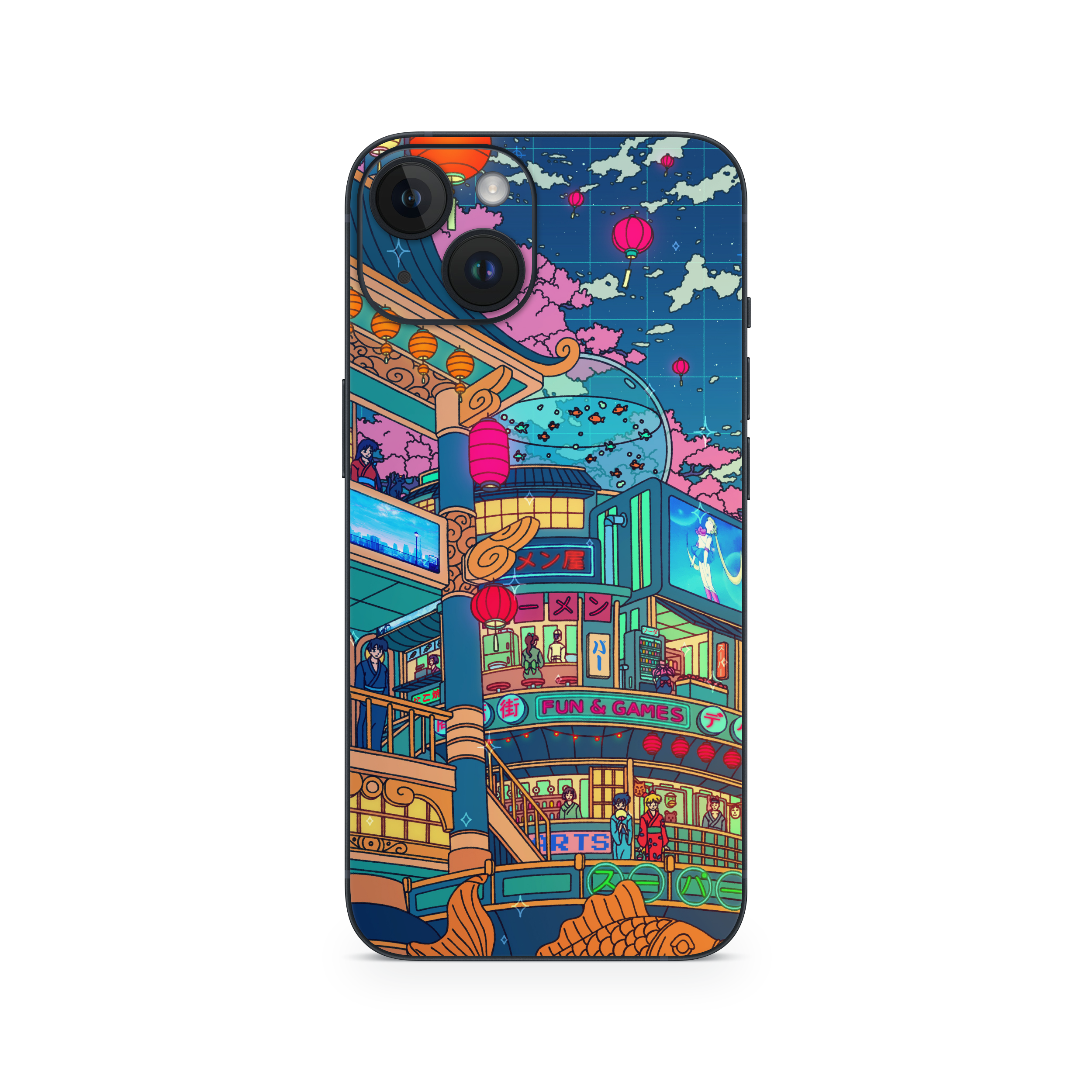 Apple iPhone Moon festival Skin