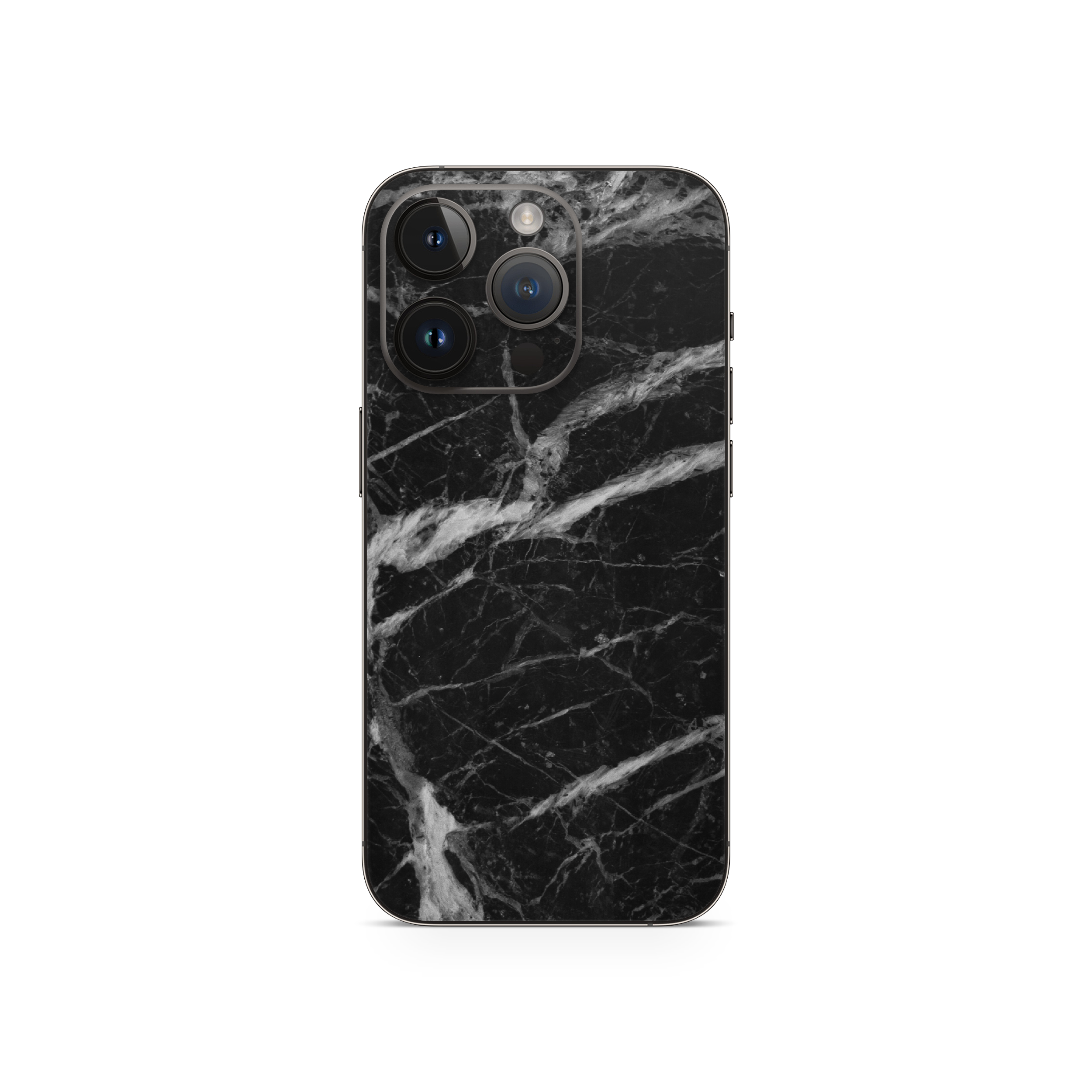 Apple iPhone Black Marble Skin