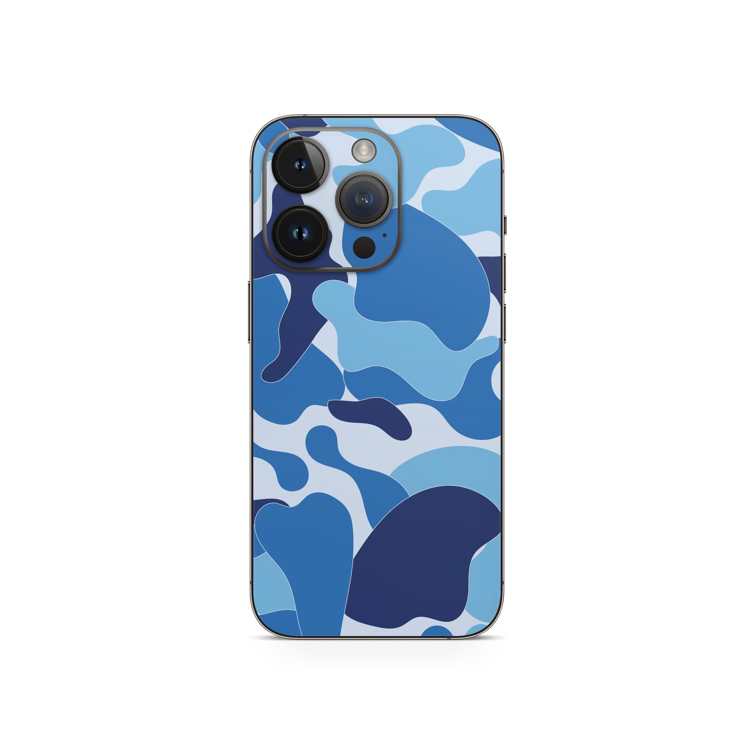 Apple iPhone Ape Camo Blue Skin