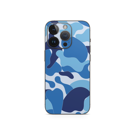 Apple iPhone Ape Camo Blue Skin