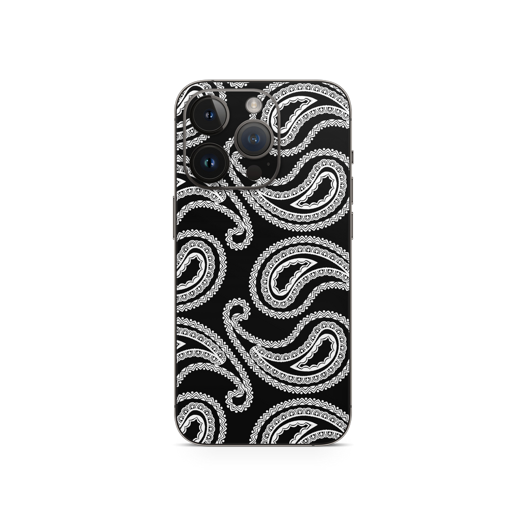 Apple iPhone Bandana Black Skin