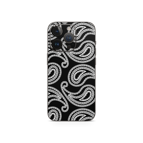 Apple iPhone Bandana Black Skin