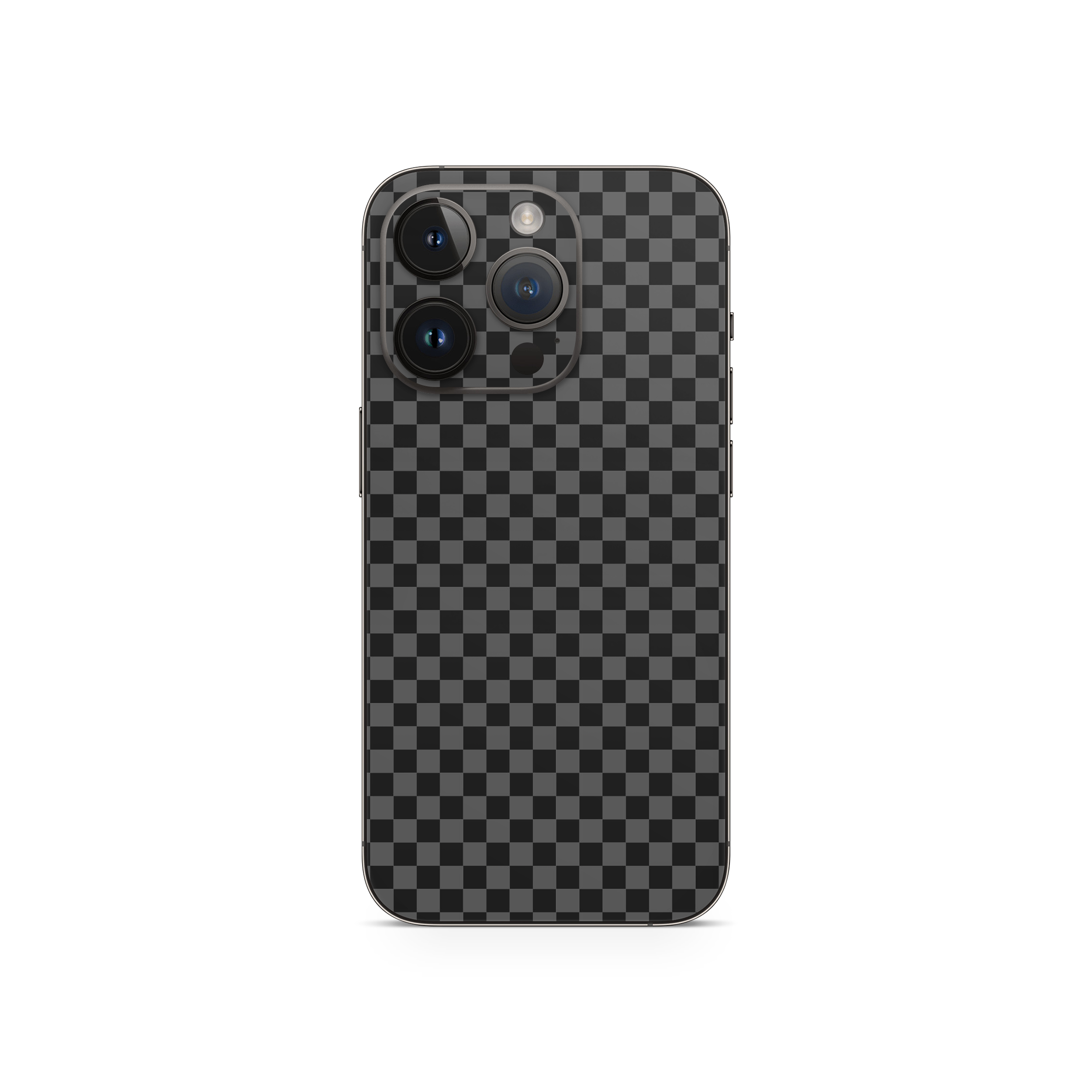 Apple iPhone Checkers black Skin