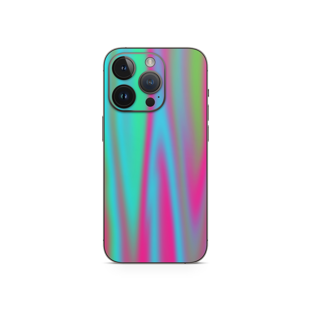 Apple iPhone Skin Electric Neon