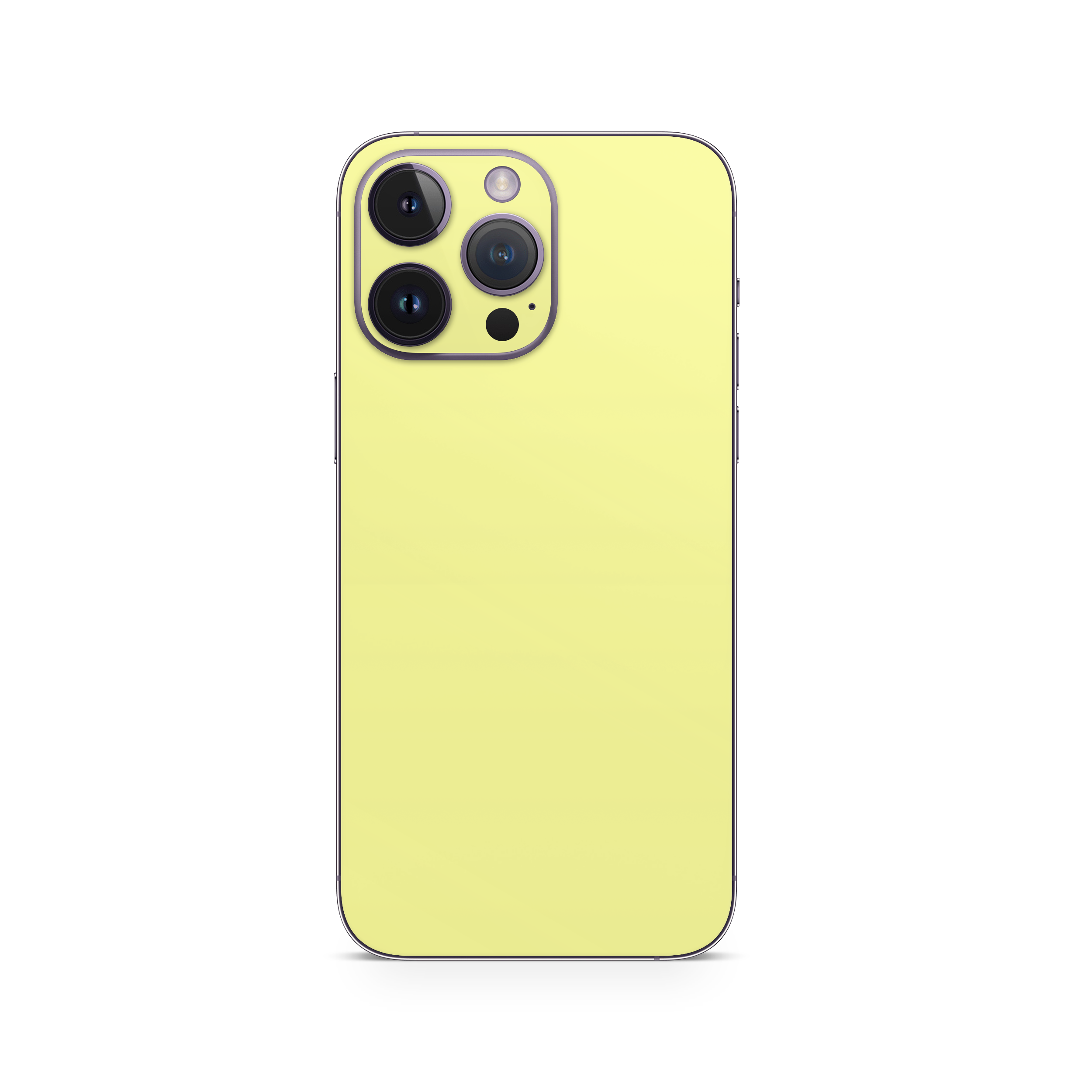 Apple iPhone Pale Yellow Skin