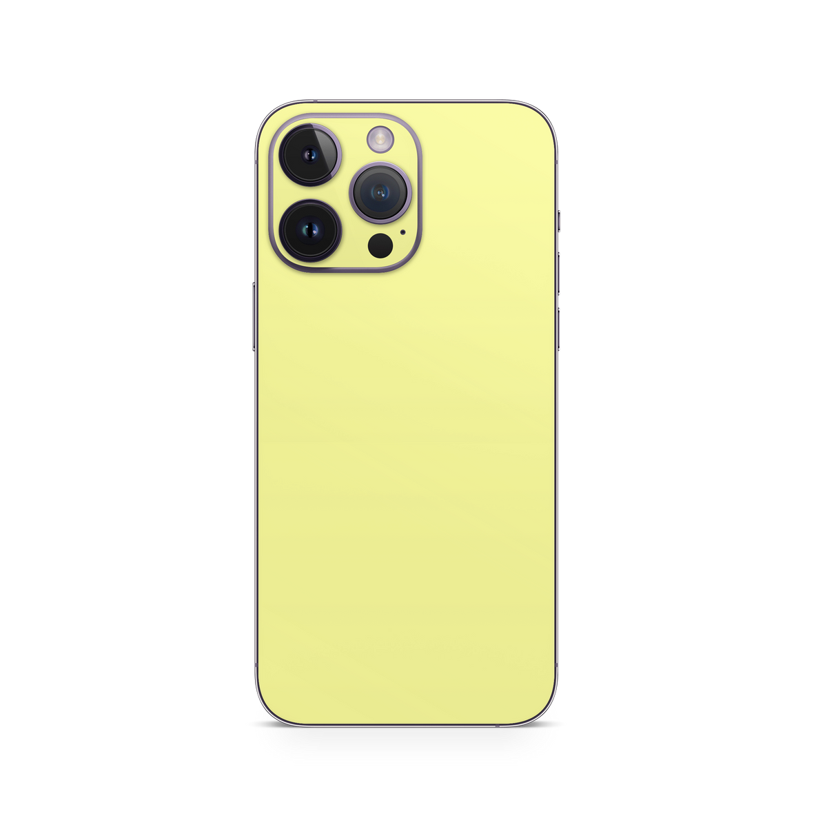 Apple iPhone Pale Yellow Skin