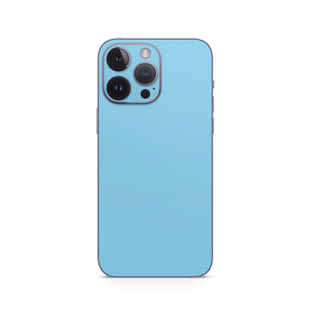 Apple iPhone Sky Blue Skin