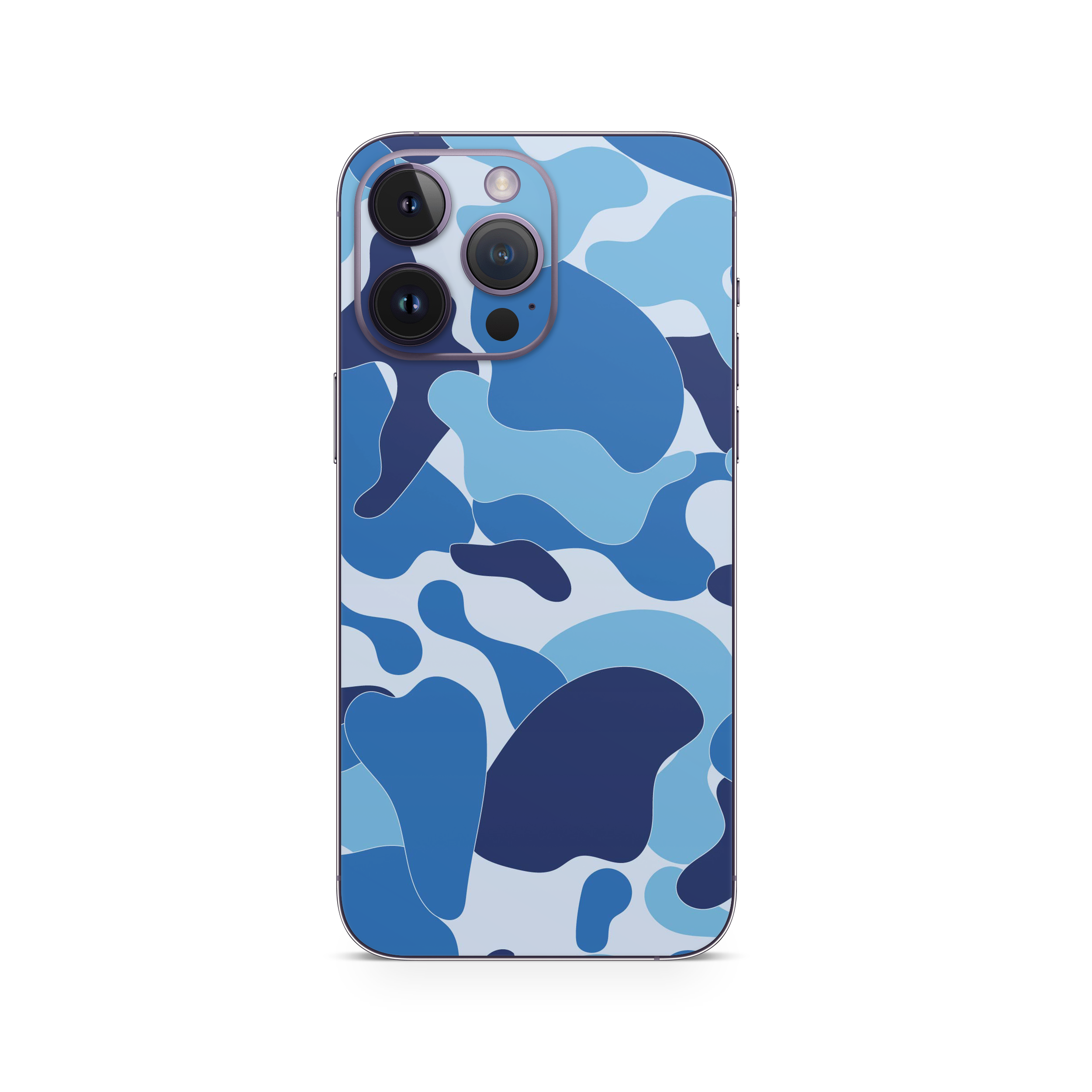 Apple iPhone Ape Camo Blue Skin