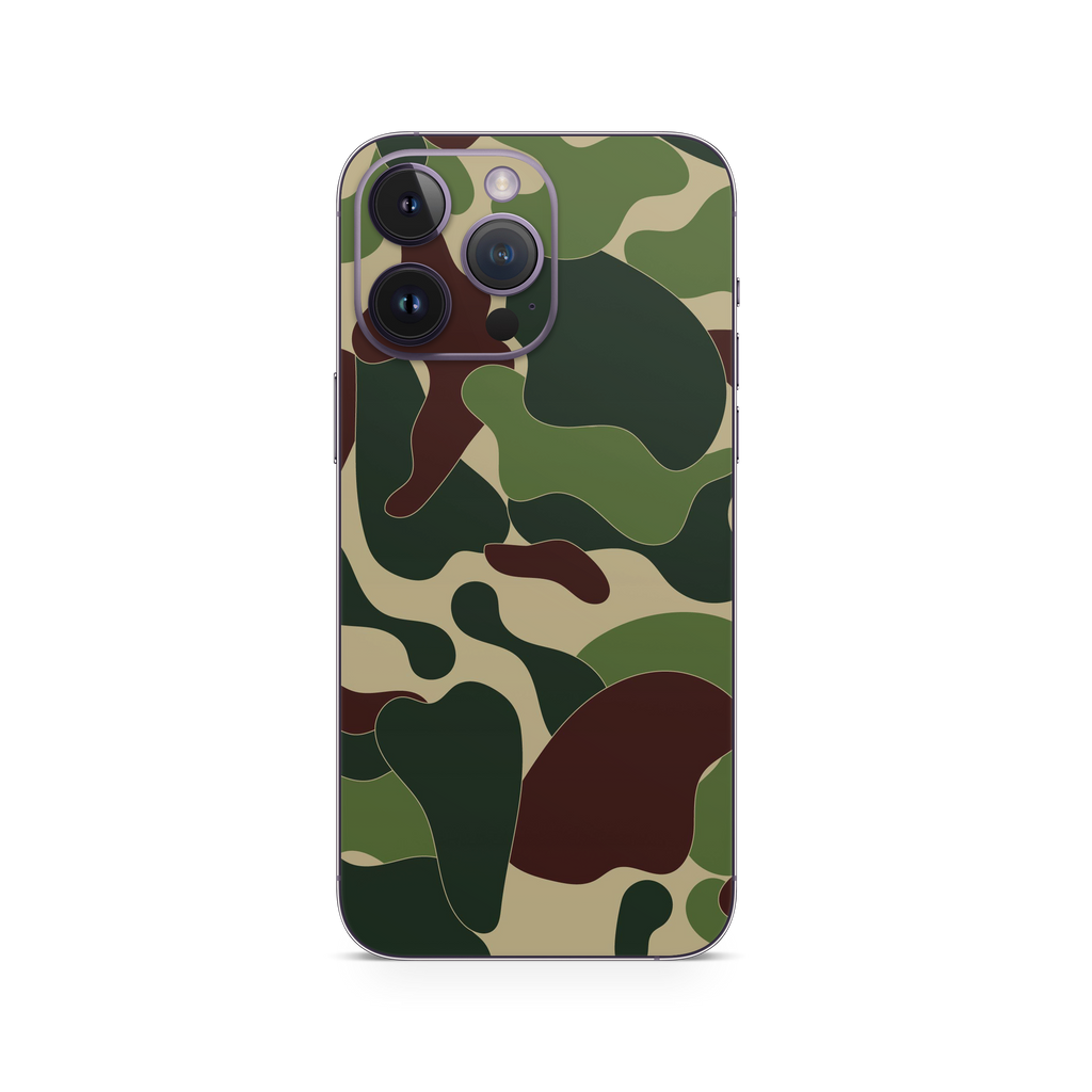 Apple iPhone Ape Camo Green Skin