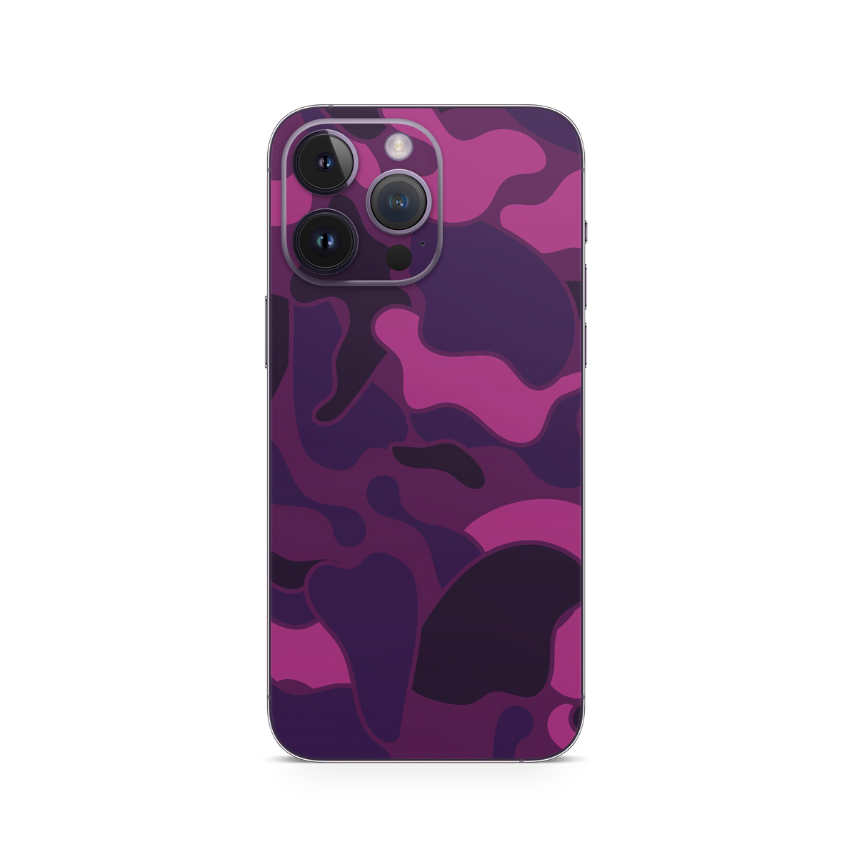 Apple iPhone Ape Camo Purple Skin