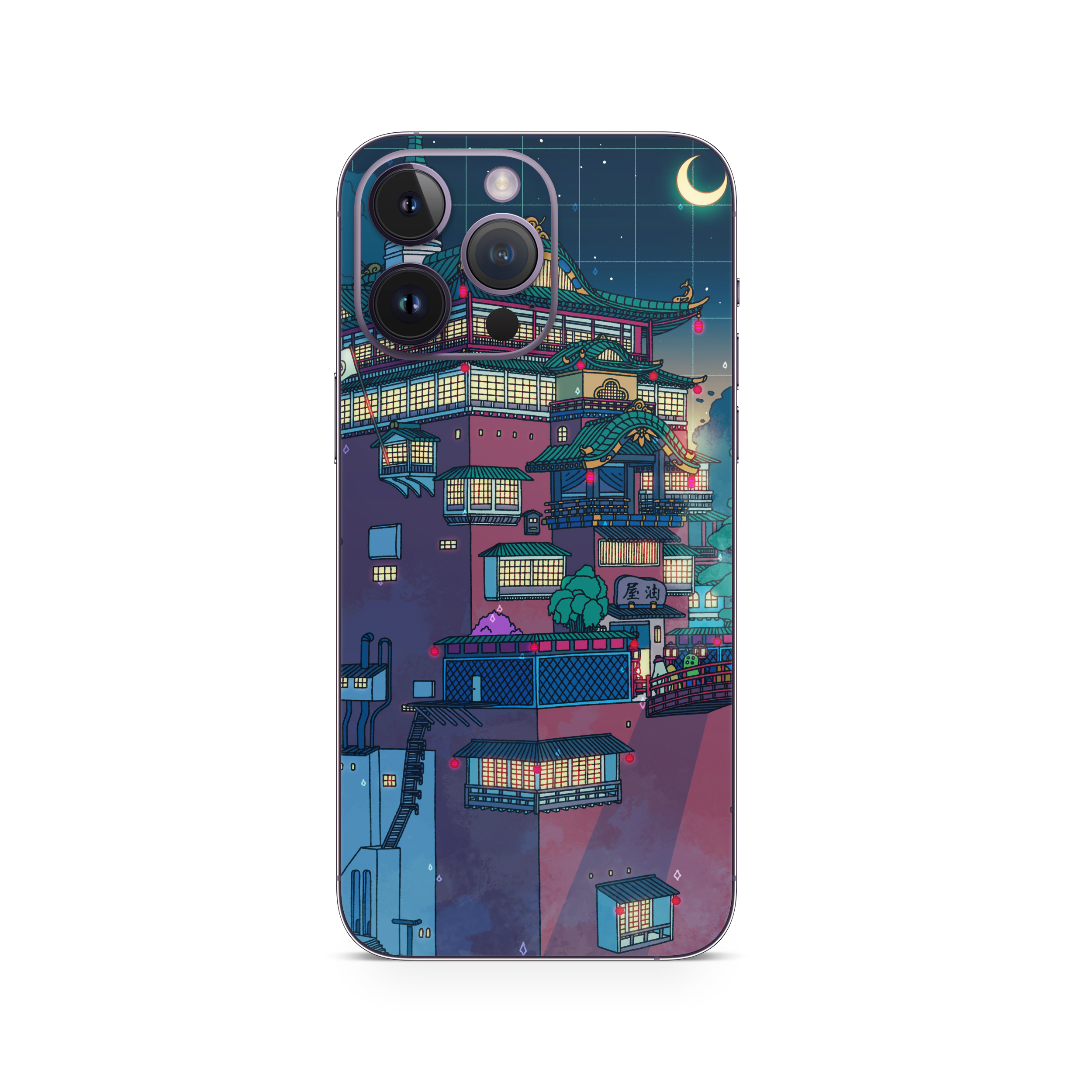 Apple iPhone Bathhouse Night Skin