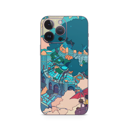 Apple iPhone Castle in the Sky Skin