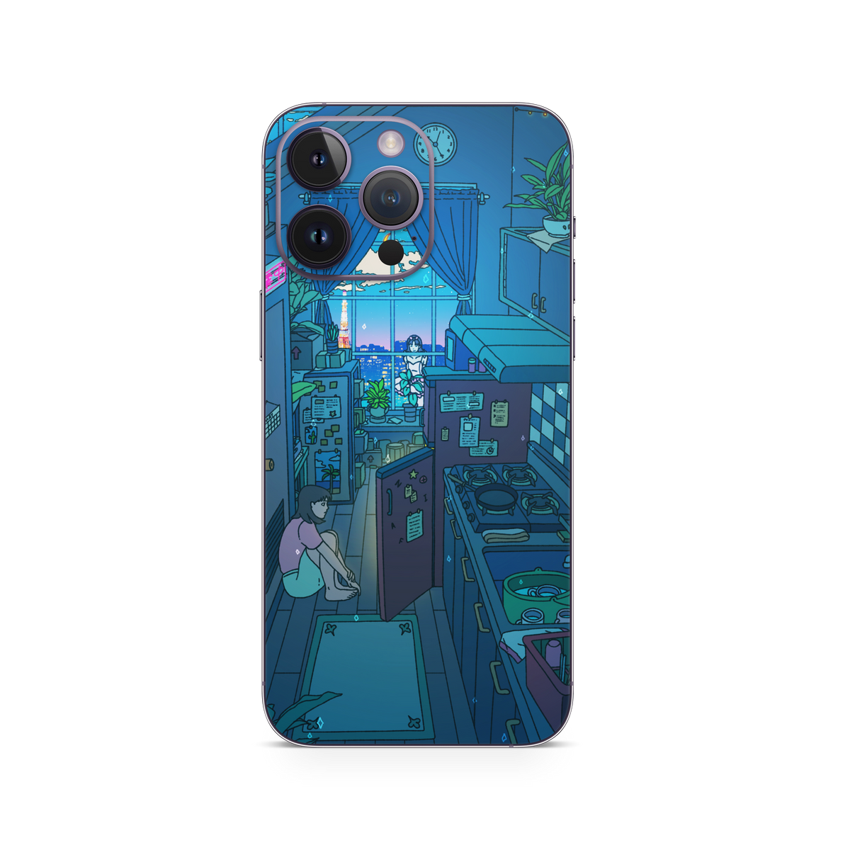 Apple iPhone Perfect Blue Skin