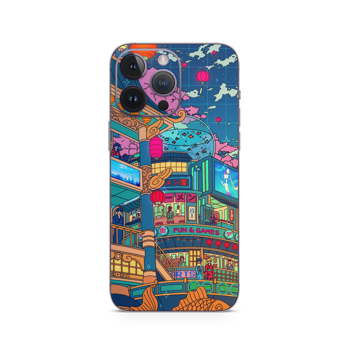 Apple iPhone Moon festival Skin