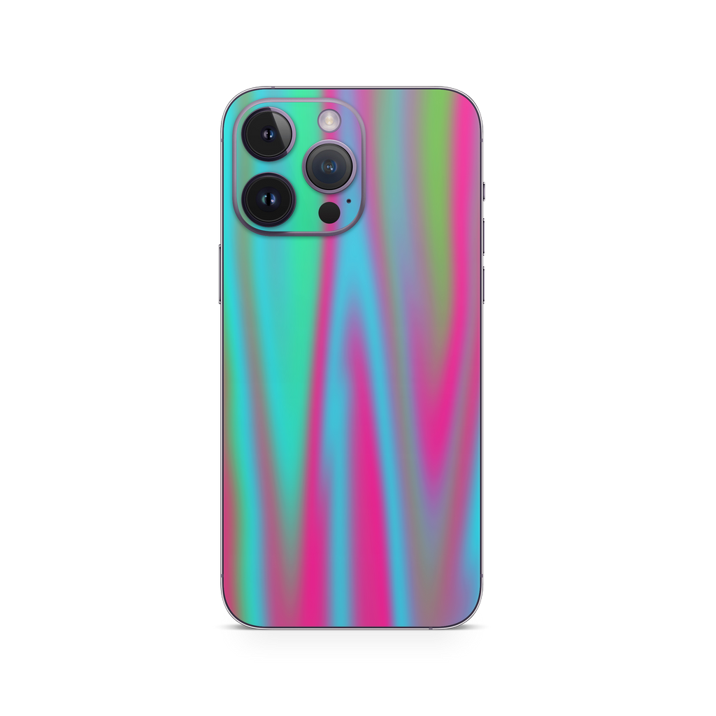 Apple iPhone Skin Electric Neon
