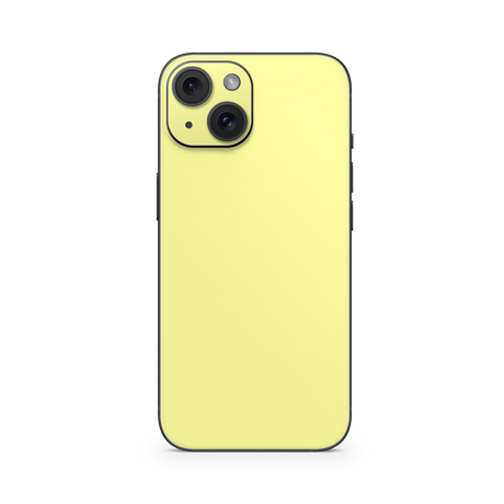 Apple iPhone Pale Yellow Skin