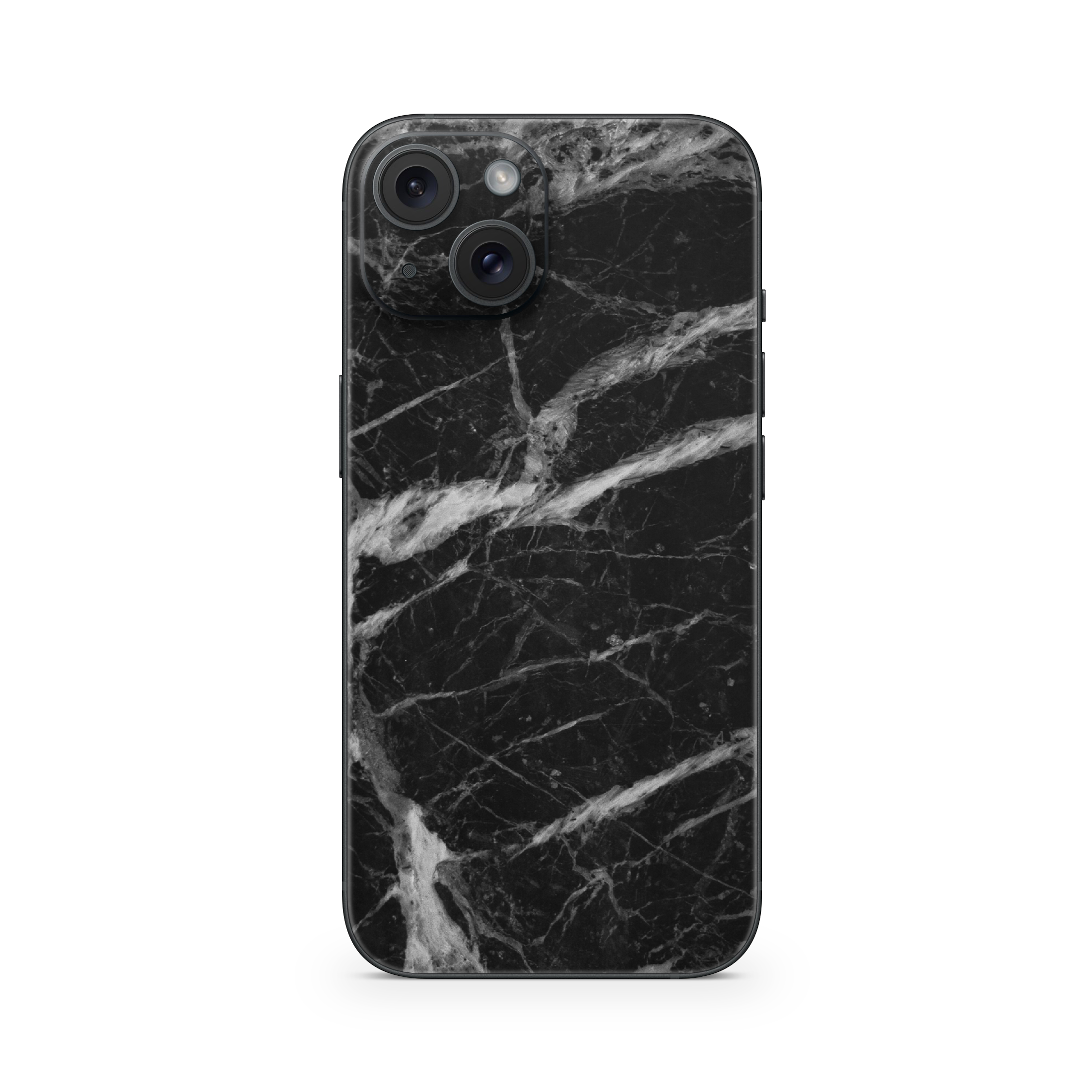 Apple iPhone Black Marble Skin