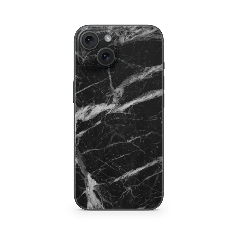 Apple iPhone Black Marble Skin