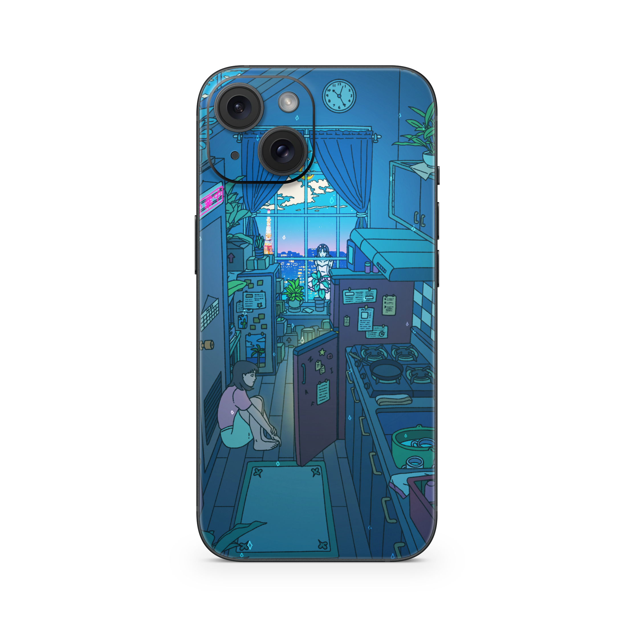 Apple iPhone Perfect Blue Skin