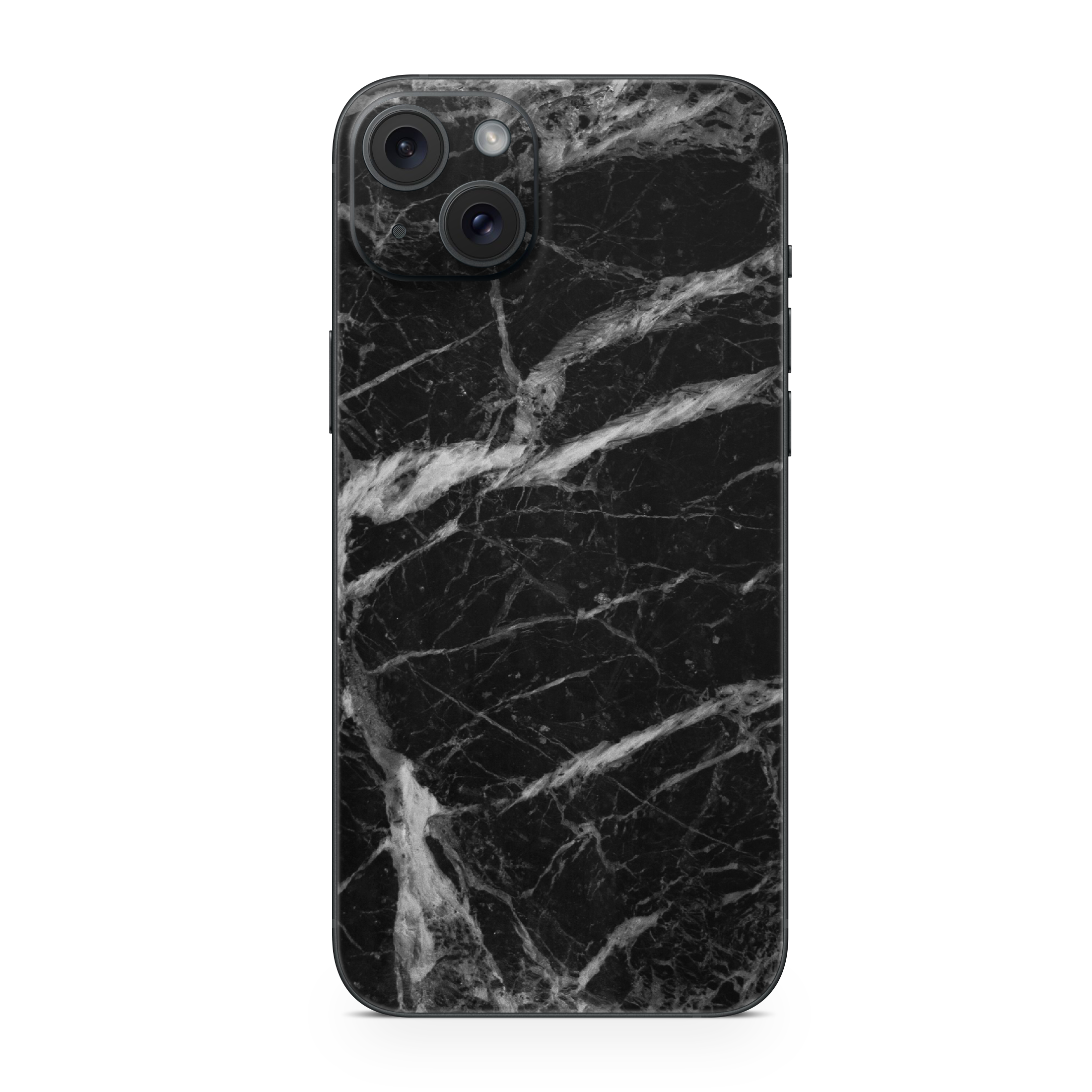 Apple iPhone Black Marble Skin