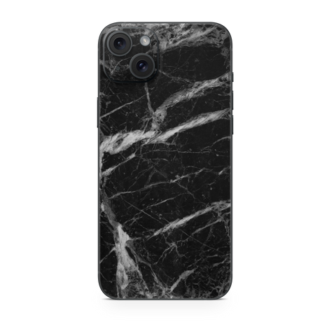 Apple iPhone Black Marble Skin