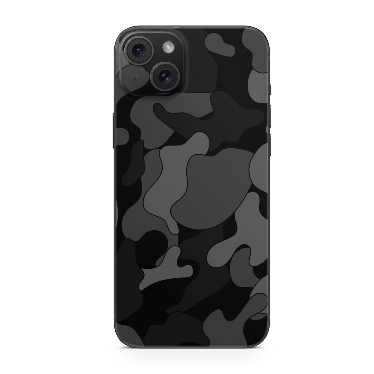 Apple iPhone 15 Plus Ape Black Camo Skin
