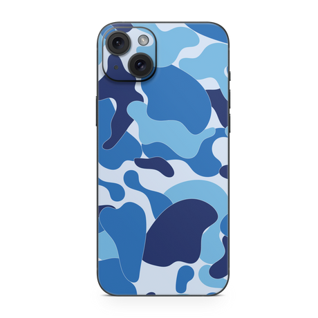 Apple iPhone Ape Camo Blue Skin