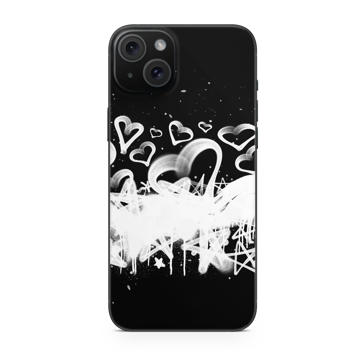 Apple iPhone Hearts and Stars Skin