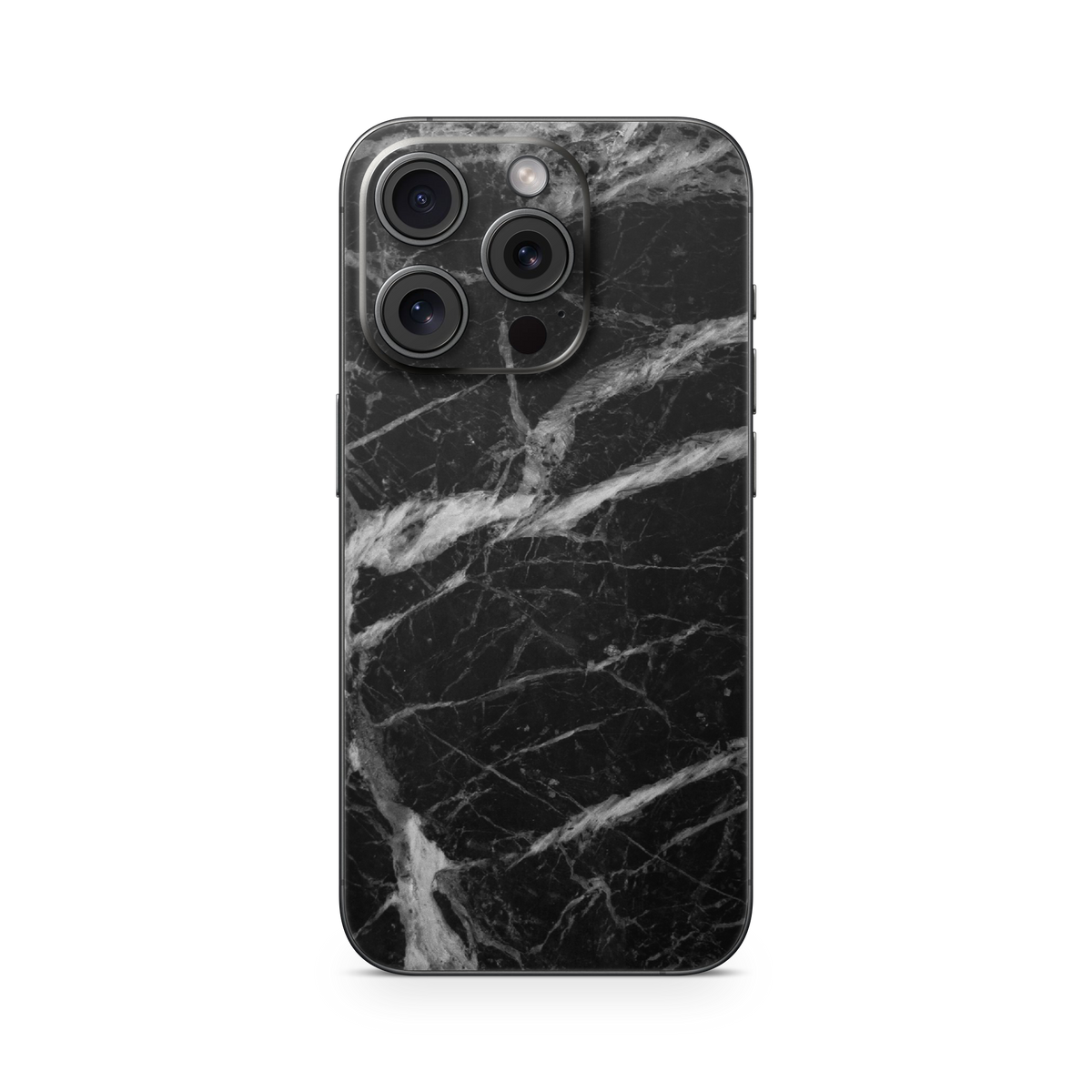 Apple iPhone 15 Pro Black Marble Skin