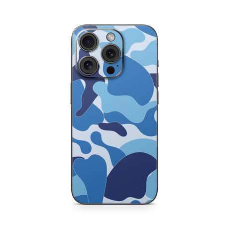 Apple iPhone Ape Camo Blue Skin