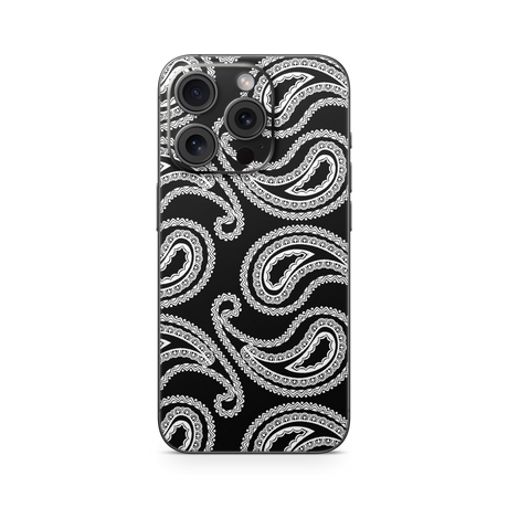 Apple iPhone Bandana Black Skin