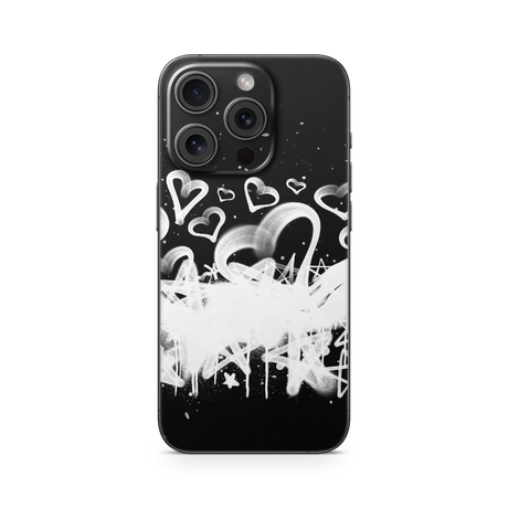 Apple iPhone Hearts and Stars Skin