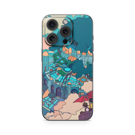 Apple iPhone Castle in the Sky Skin