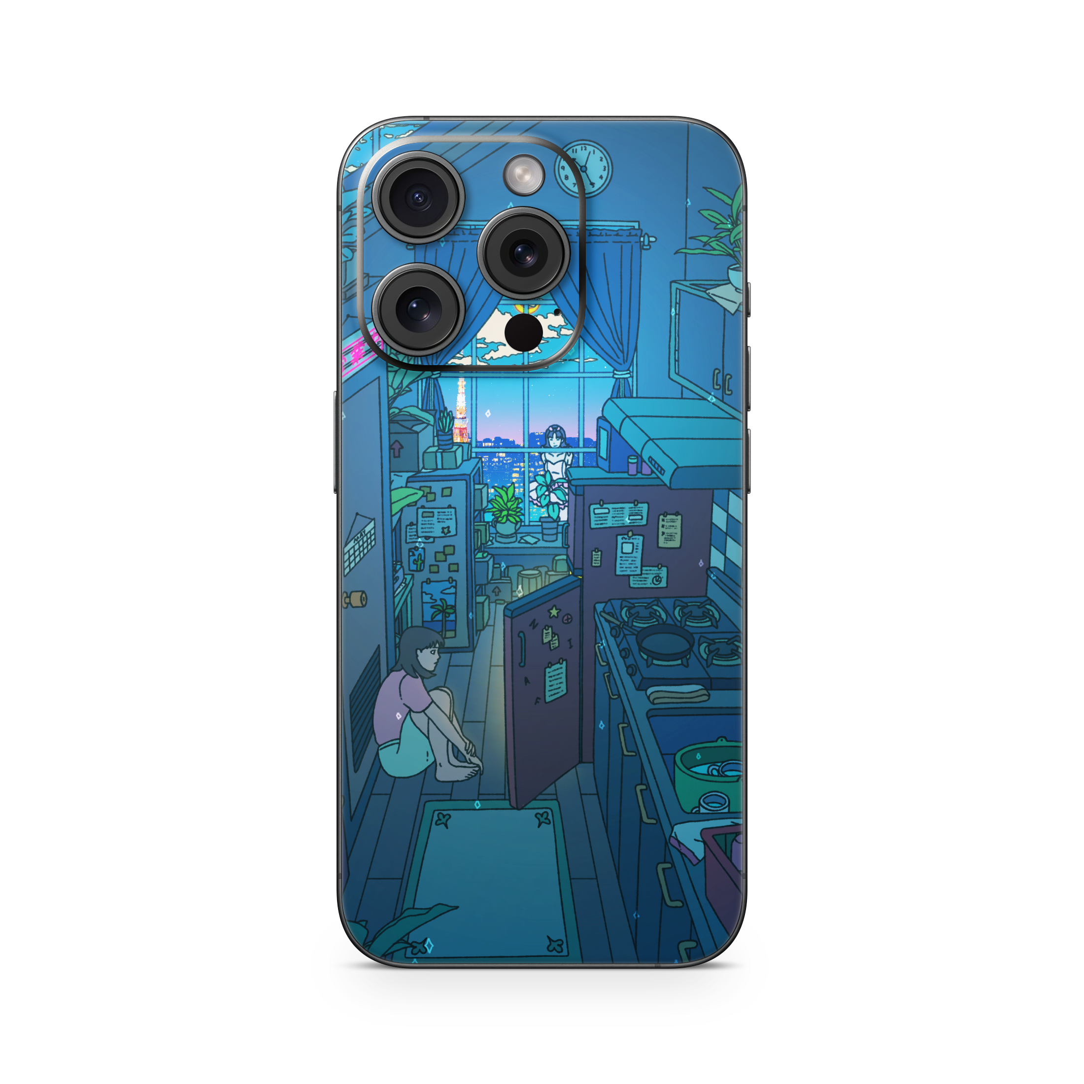 Apple iPhone Perfect Blue Skin