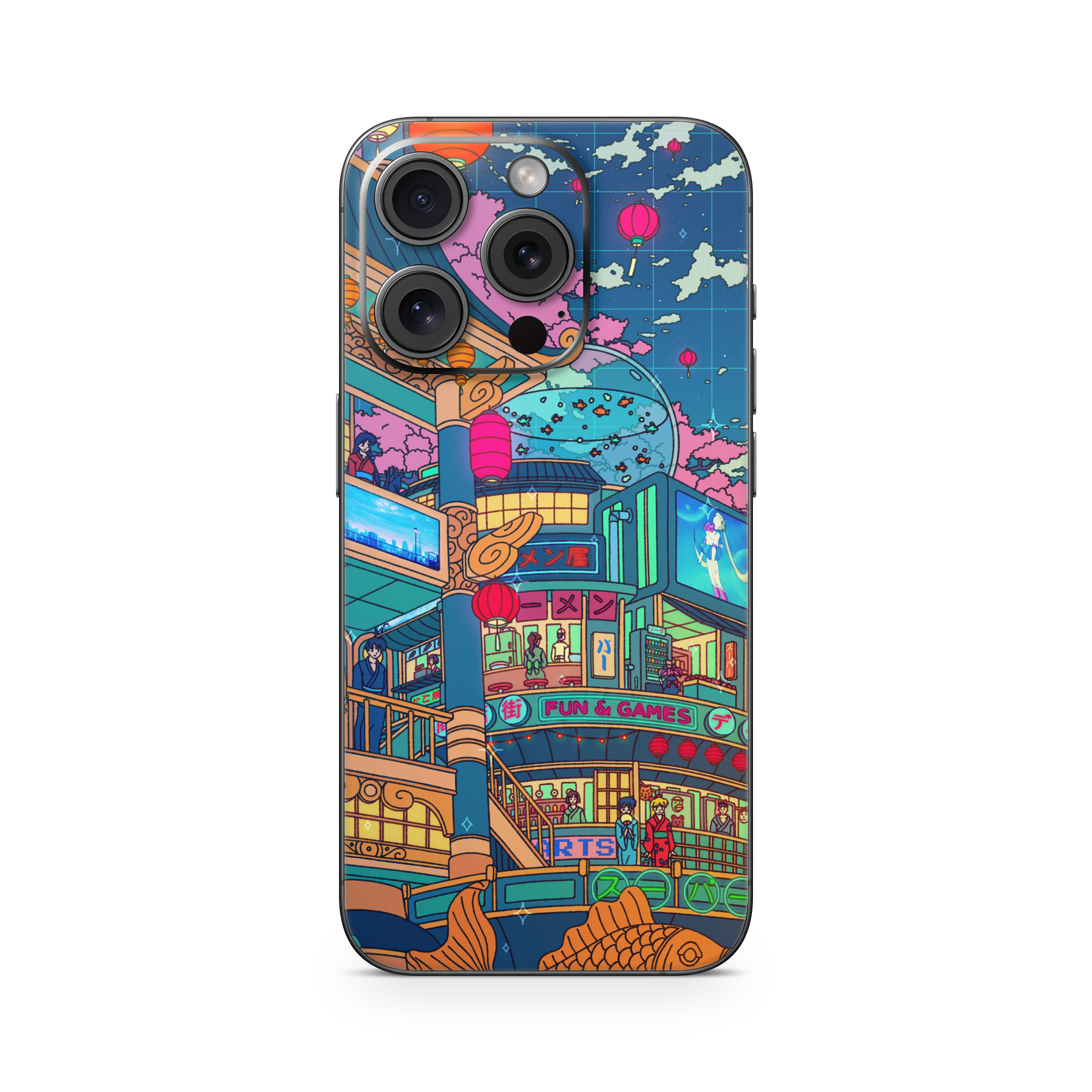 Apple iPhone Moon festival Skin