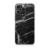 Apple iPhone 15 Pro Max Black Marble Skin