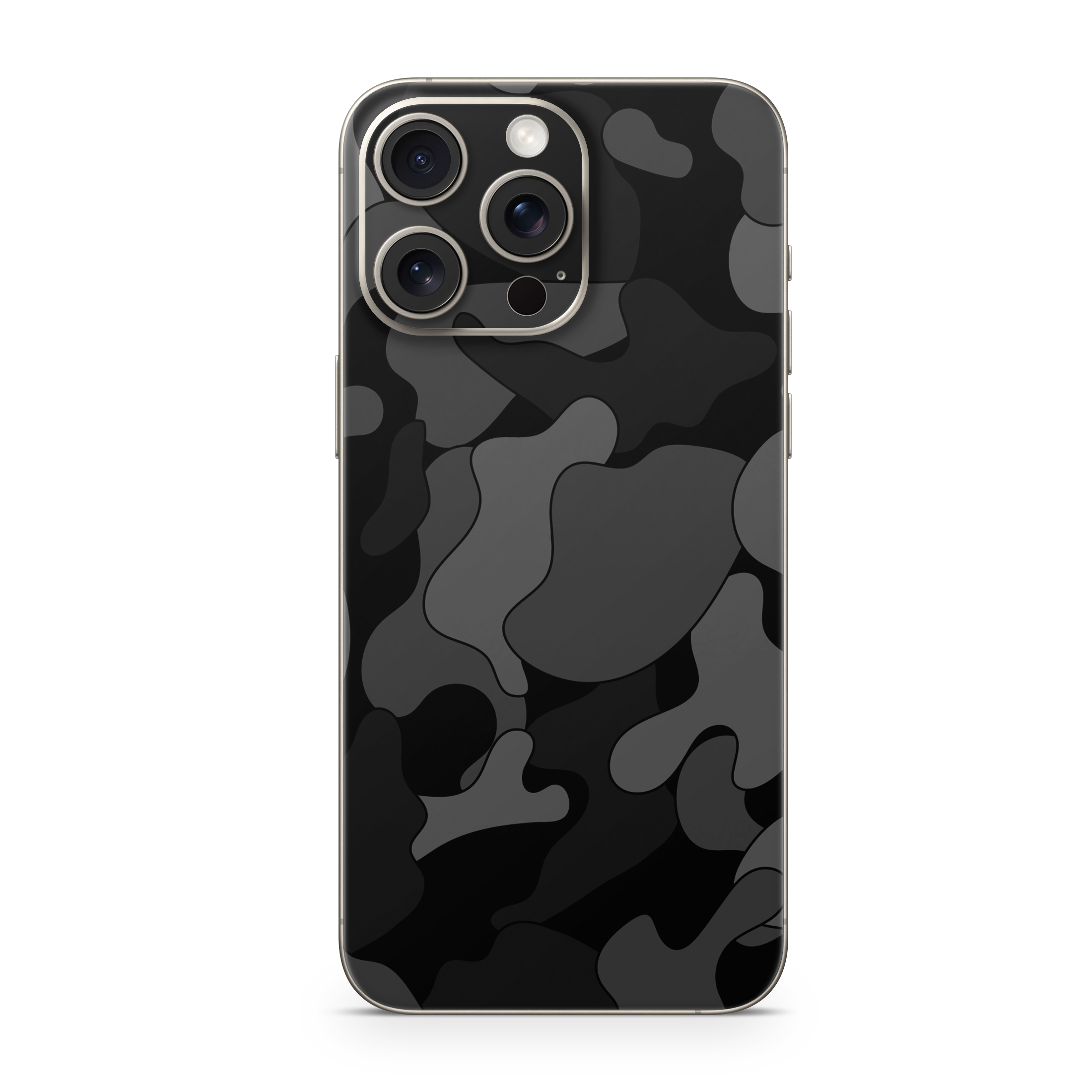 Apple iPhone Ape Black Camo Skin