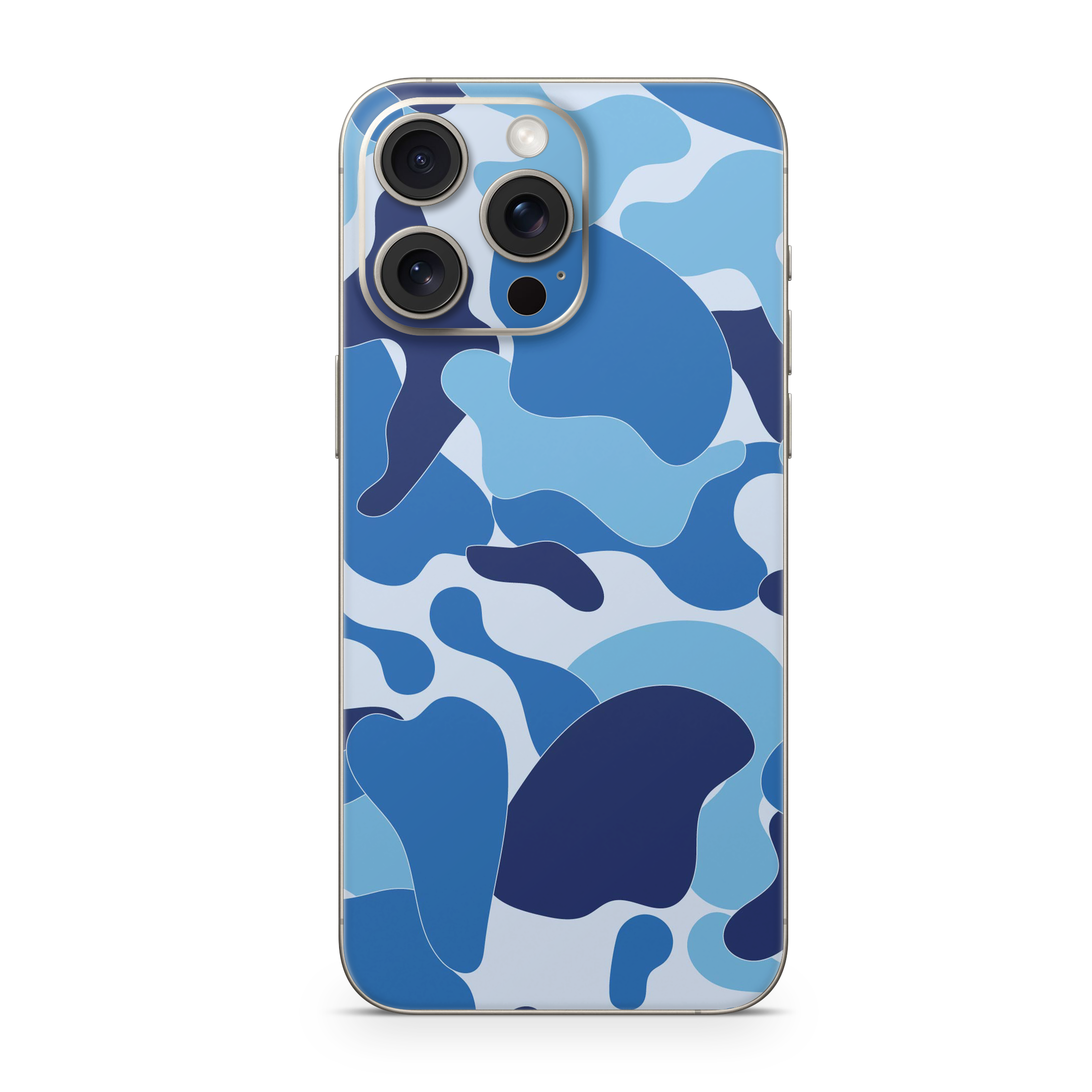 Apple iPhone Ape Camo Blue Skin
