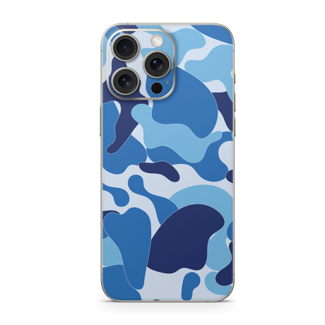 Apple iPhone Ape Camo Blue Skin