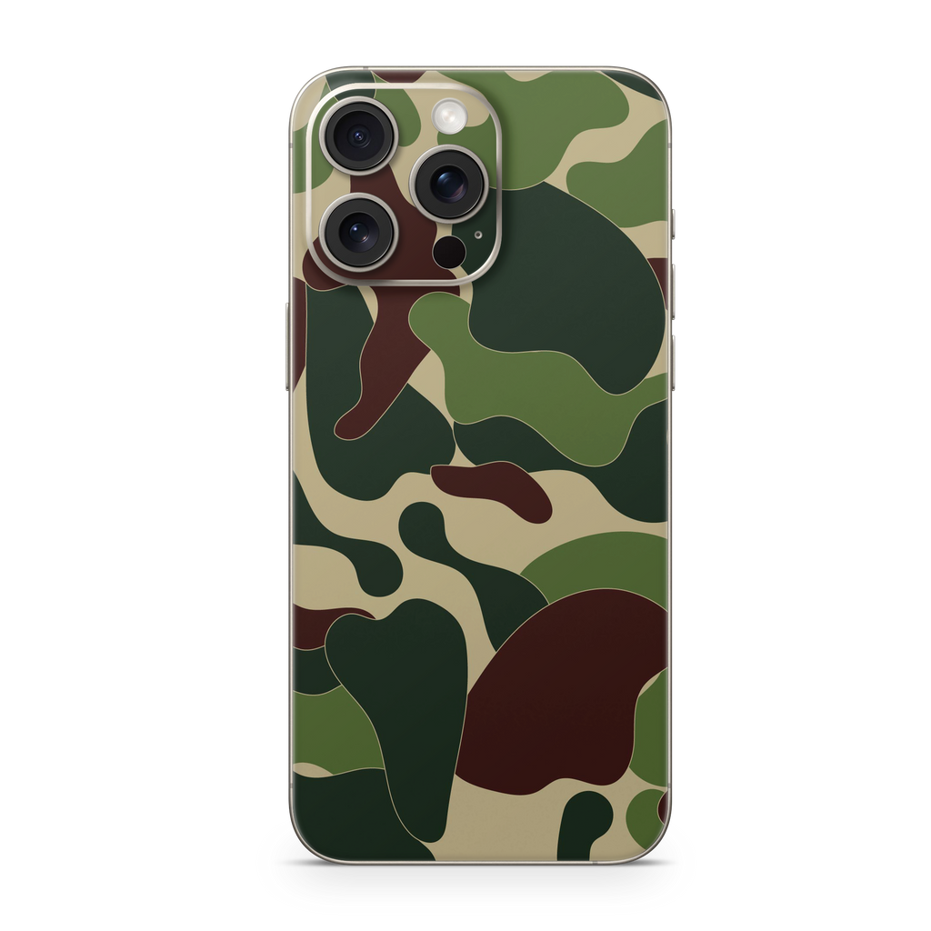 Apple iPhone Ape Camo Green Skin