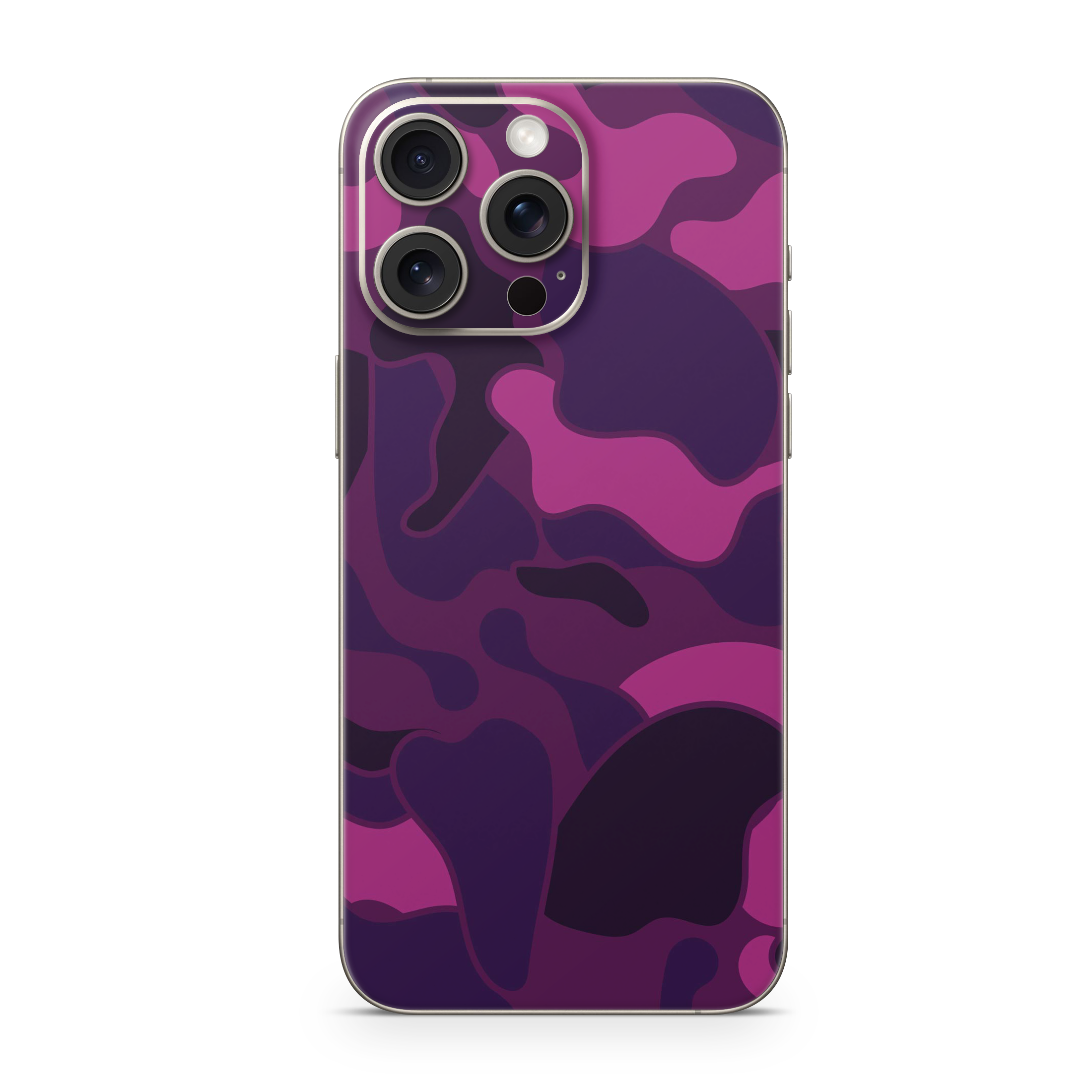 Apple iPhone Ape Camo Purple Skin