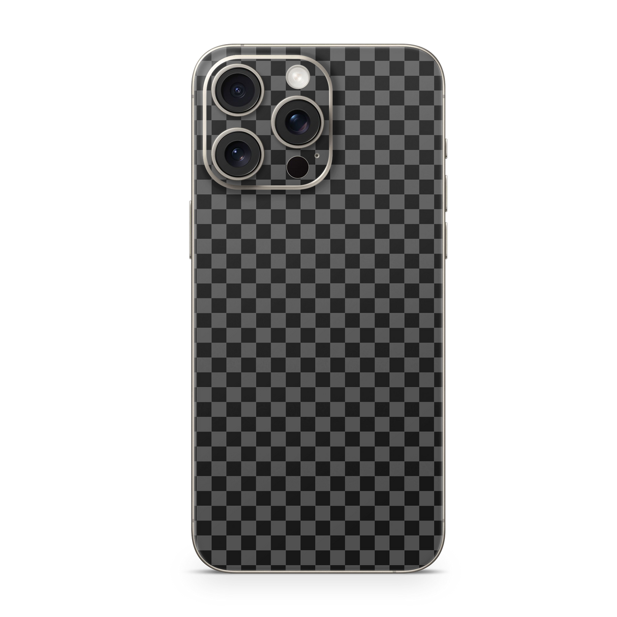 Apple iPhone Checkers black Skin