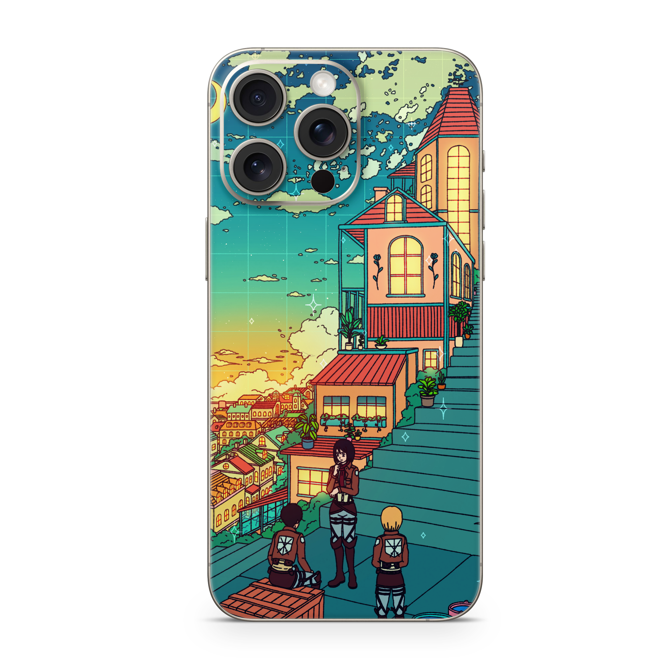 Apple iPhone Titan and friends Skin